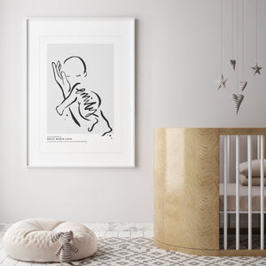 
                  
                    Load image into Gallery viewer, Custom baby name print
                  
                