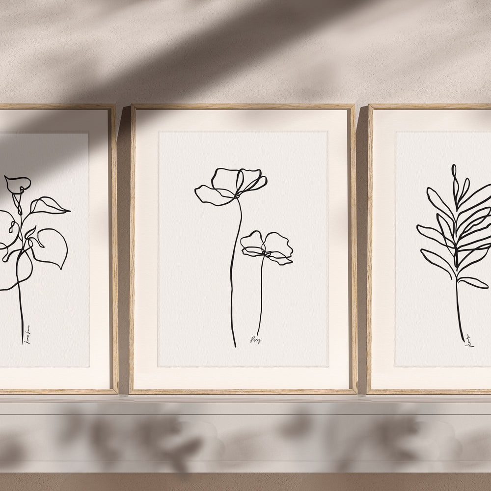 Botanicals Set of three